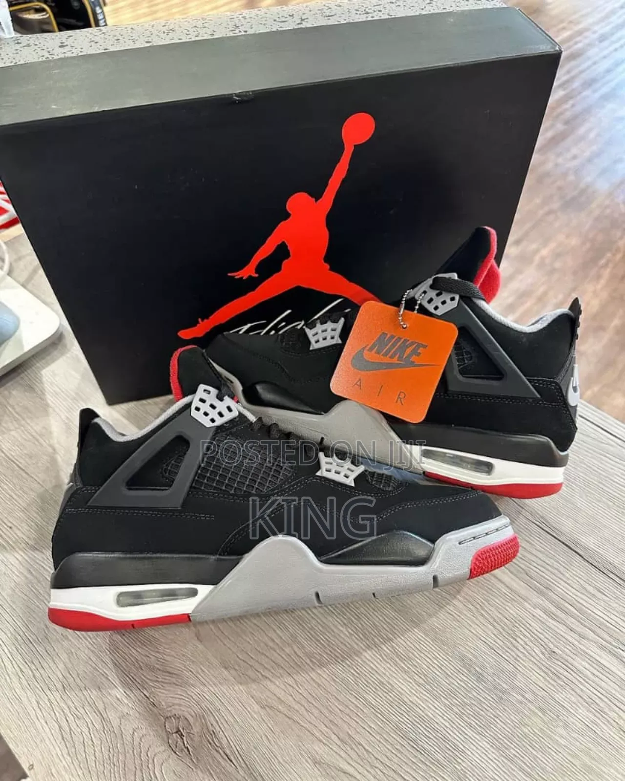 Verified Air Jordan 4 Retro "Bred Reimagined"