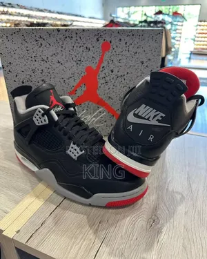 Genuine Air Jordan 4 Retro "Bred Reimagined"