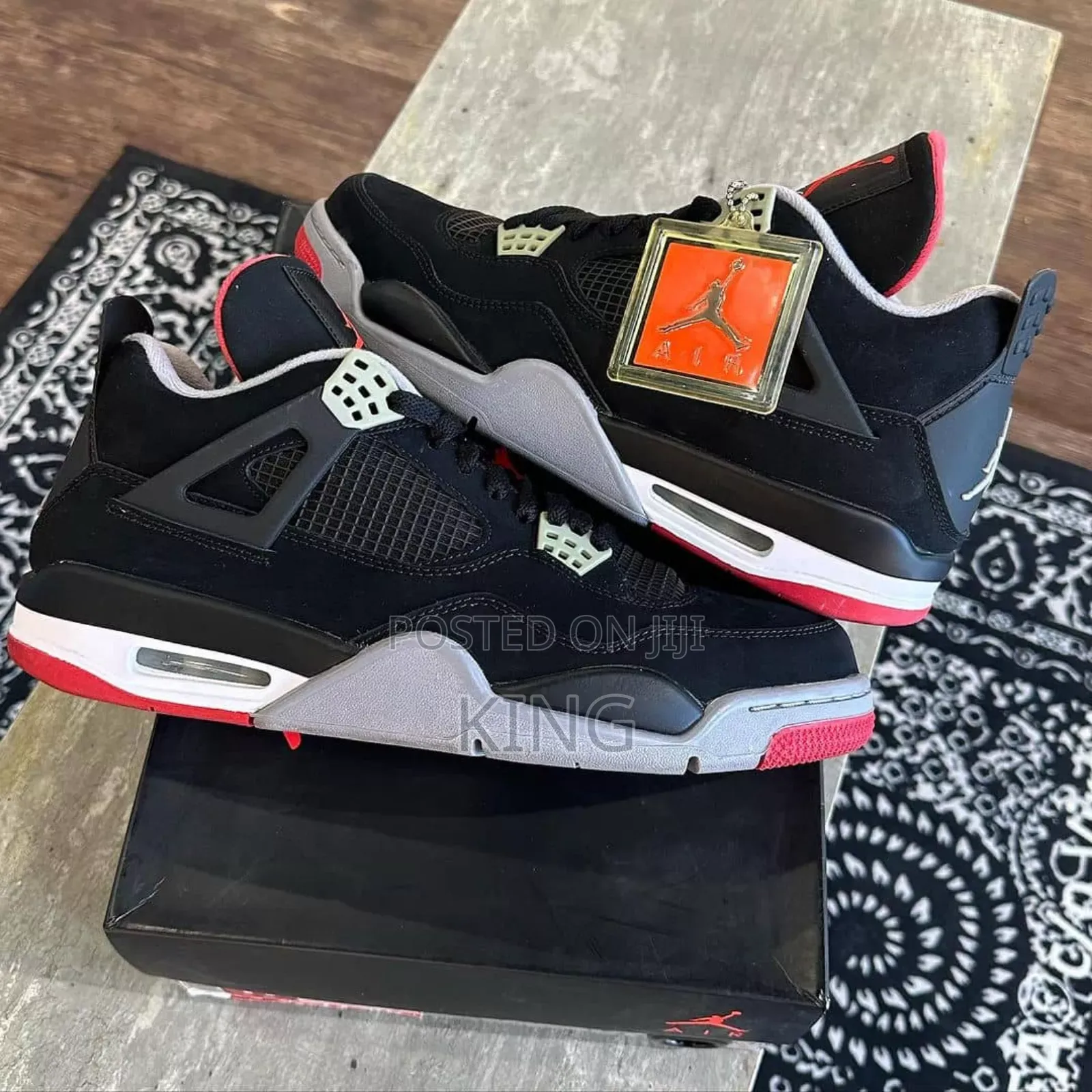 Iconic Air Jordan 4 Retro "Bred Reimagined"