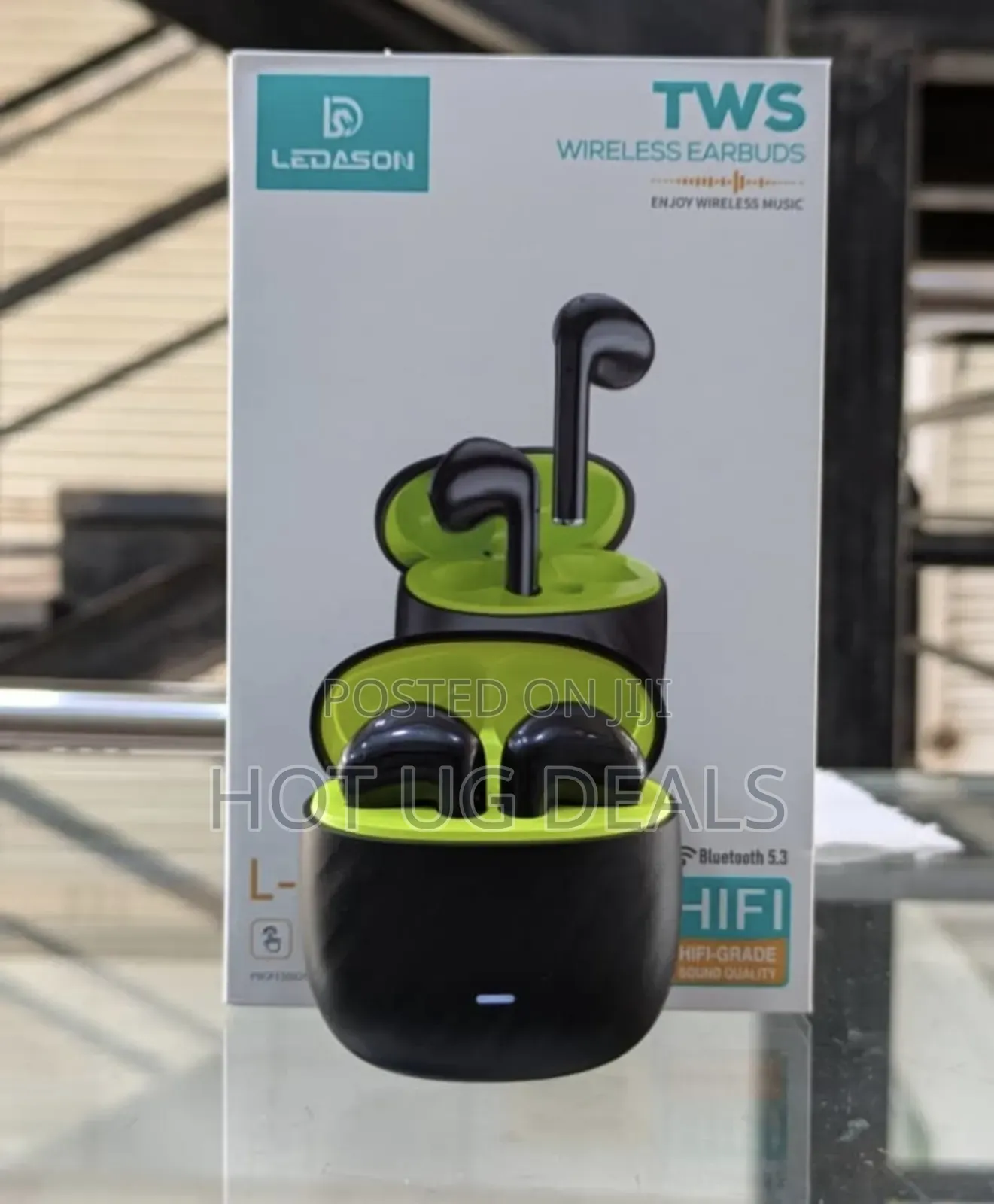 LEDSON TWS Wireless Earbuds - Black