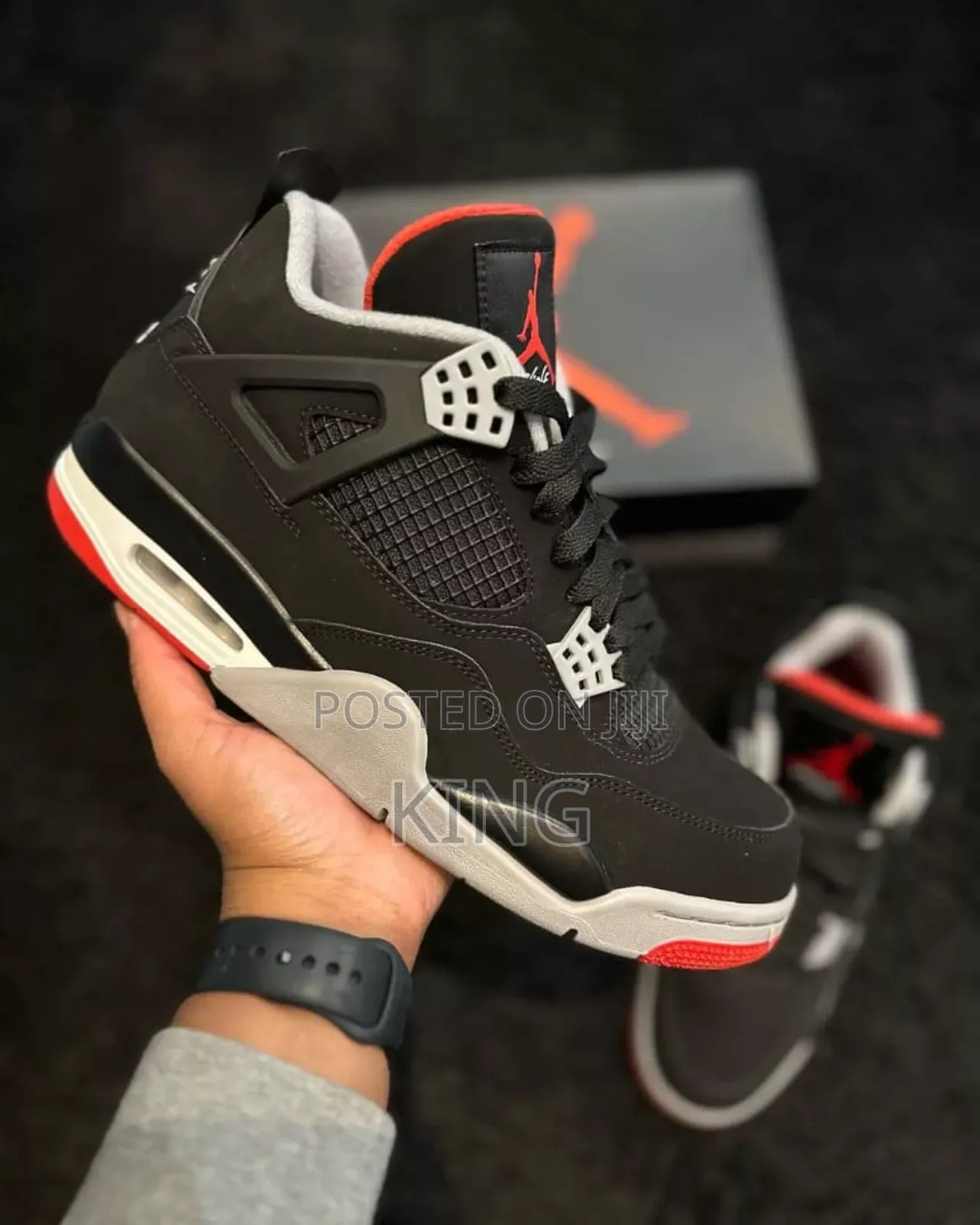 Sunny Air Jordan 4 Retro "Bred Reimagined"