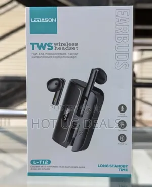 LEDSON TWS Wireless Bluetooth Earbuds - Black
