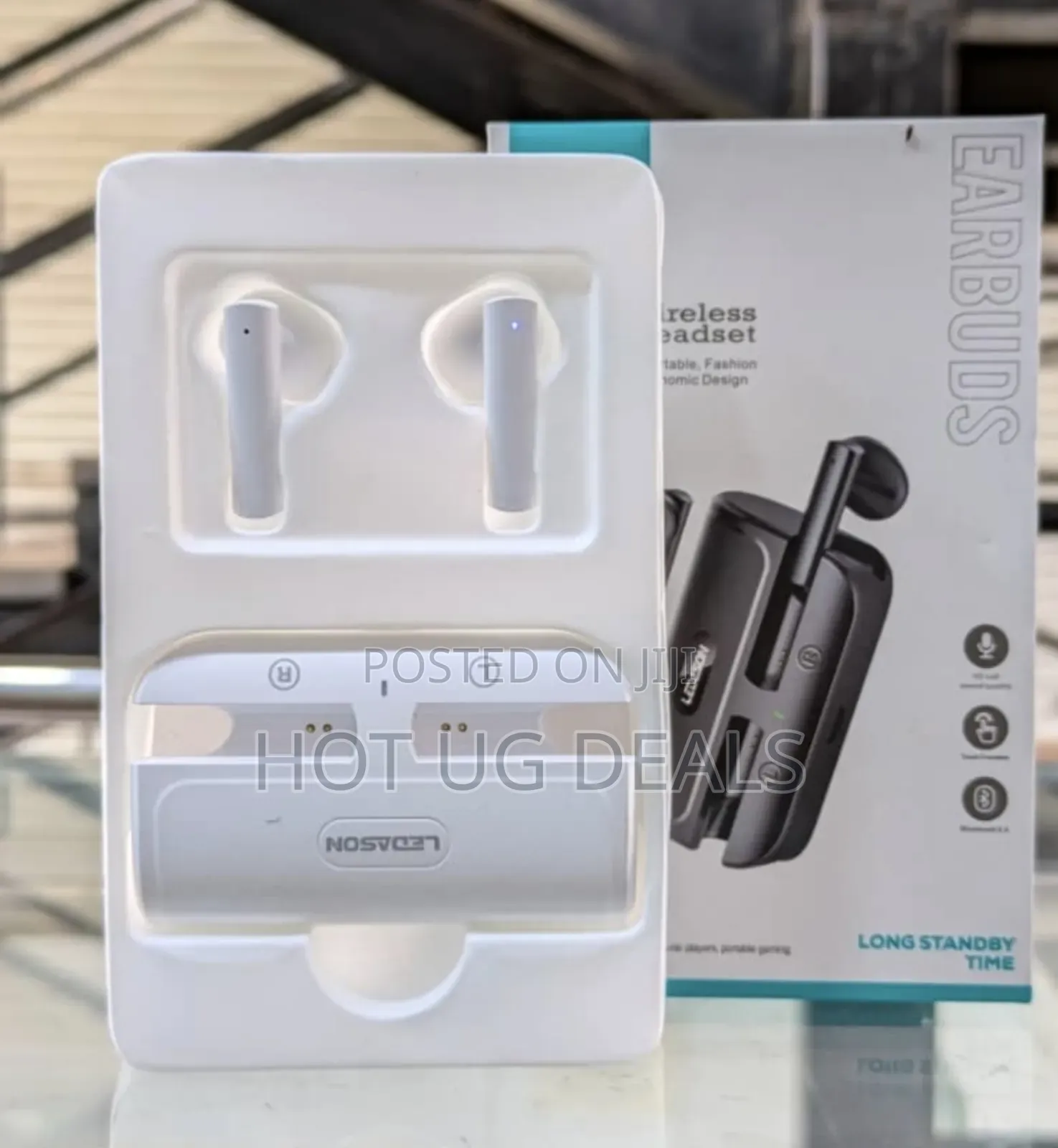 LEDSON TWS Wireless Bluetooth Earbuds - Black