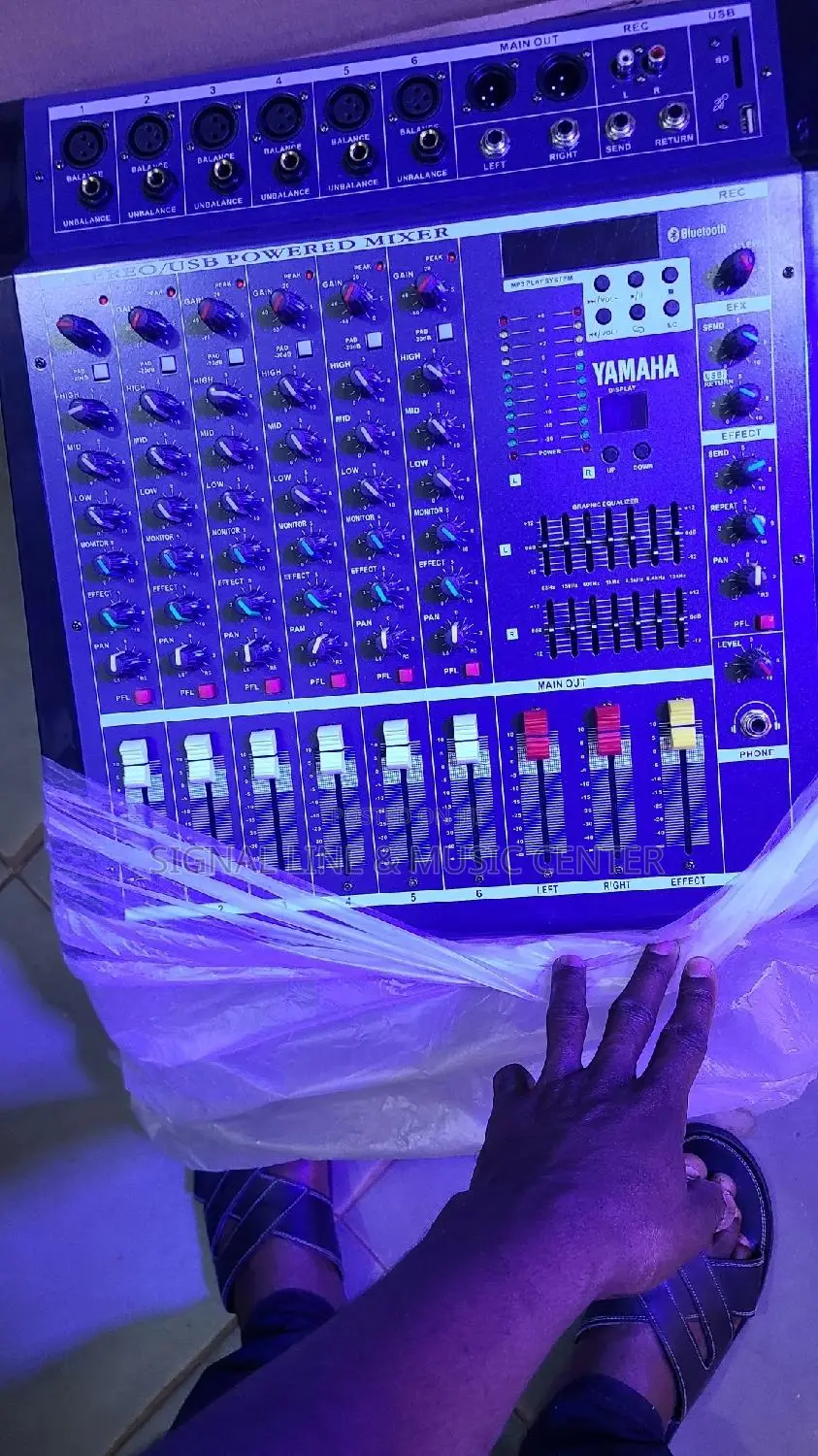 Yamaha Amp Mixer 6channels