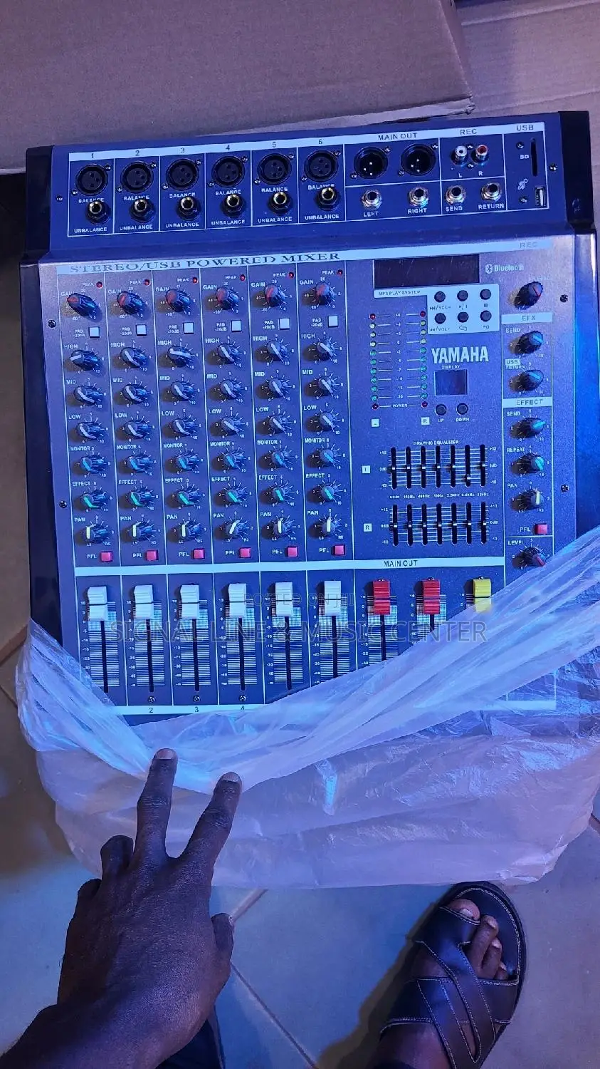 Yamaha Amp Mixer 6channels