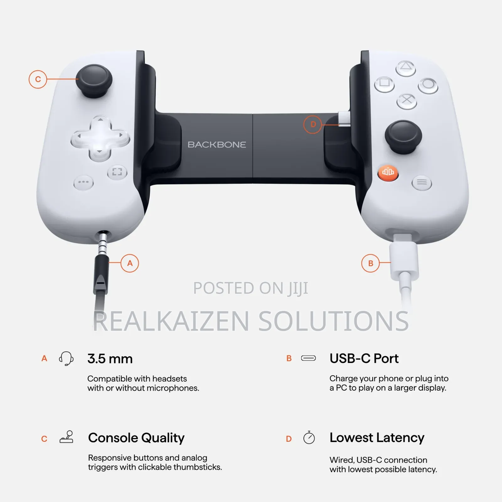 BACKBONE ONE Playstation Mobile Game CTRL for iPhone Android