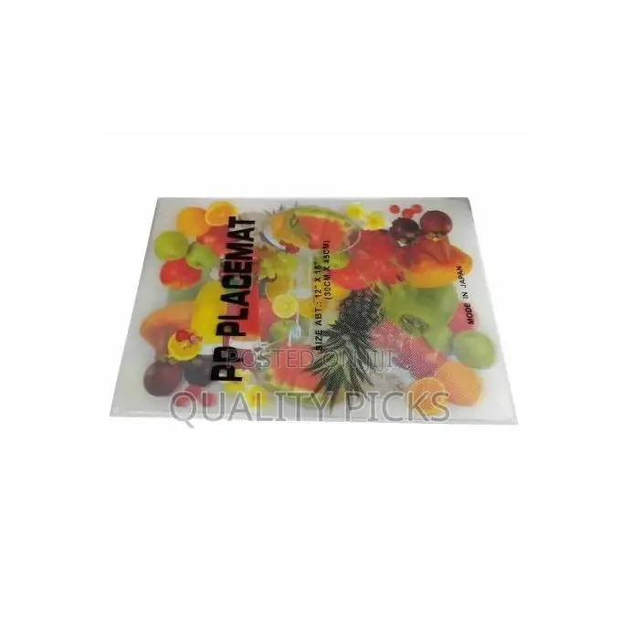 12 Pieces of Plastic Placemats Table Mats for Dining