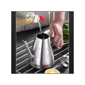 24oz Oil Dispenser Storage Container Can, Vinegar Jar Pot