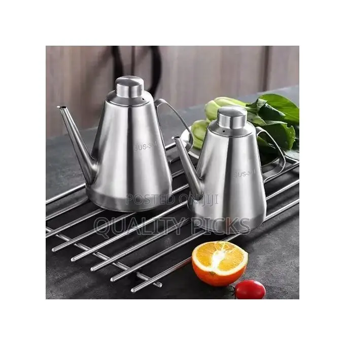 24oz Oil Dispenser Storage Container Can, Vinegar Jar Pot
