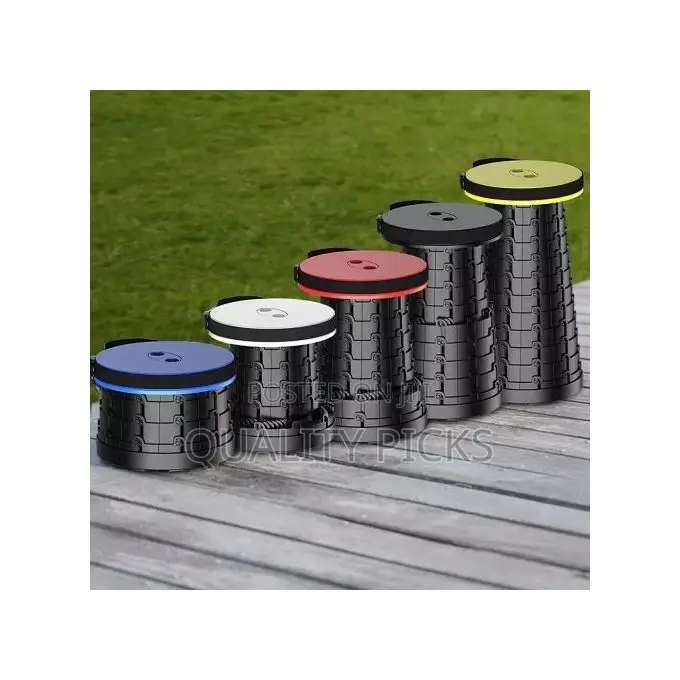 Retractable Folding Extension Stool Lightweight Chair
