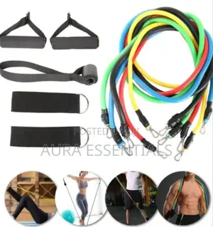 11pcs High Quality All Exercise Resistance Bands