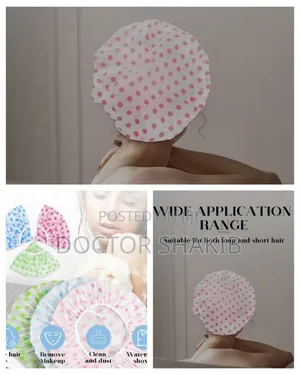 Quality 2pcs Elastic Waterproof Bathroom Shower Cap