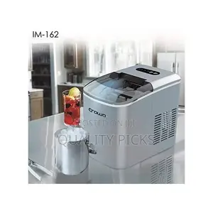 Crown Instant Ice Cube Maker, Silver.