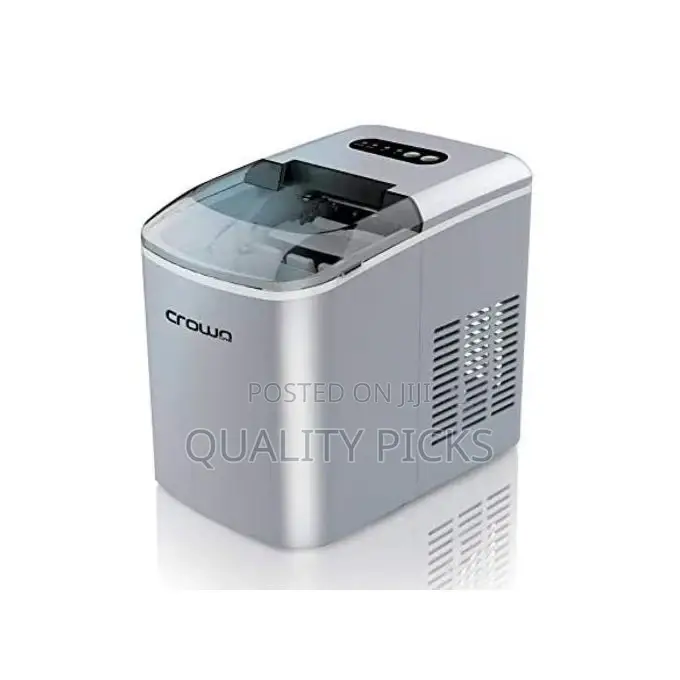 Crown Instant Ice Cube Maker, Silver.