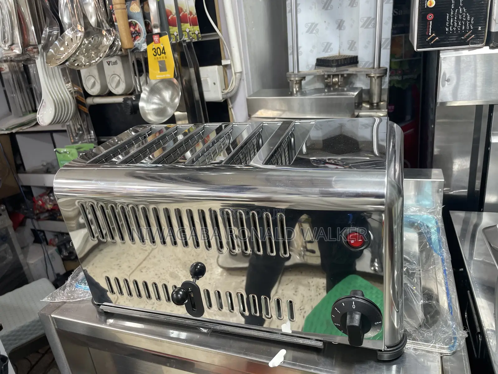 6~Way Commercial Bread Toaster Machine