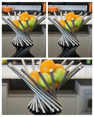 Unique Foldable New Rotating Fruit Bowl