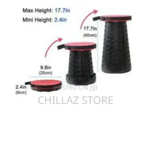Telescopic Camping Stool.