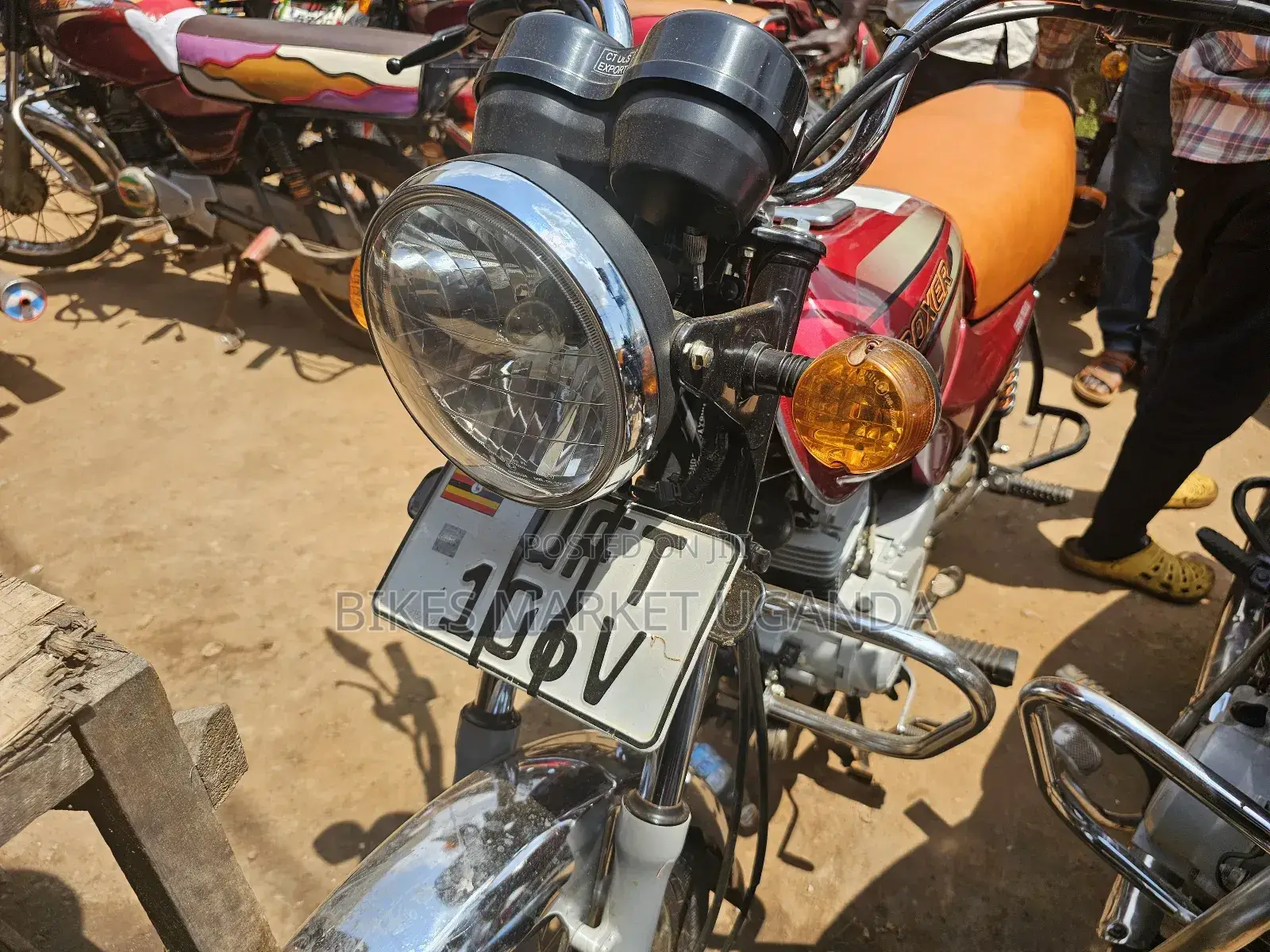 Bajaj Boxer 2023 Red