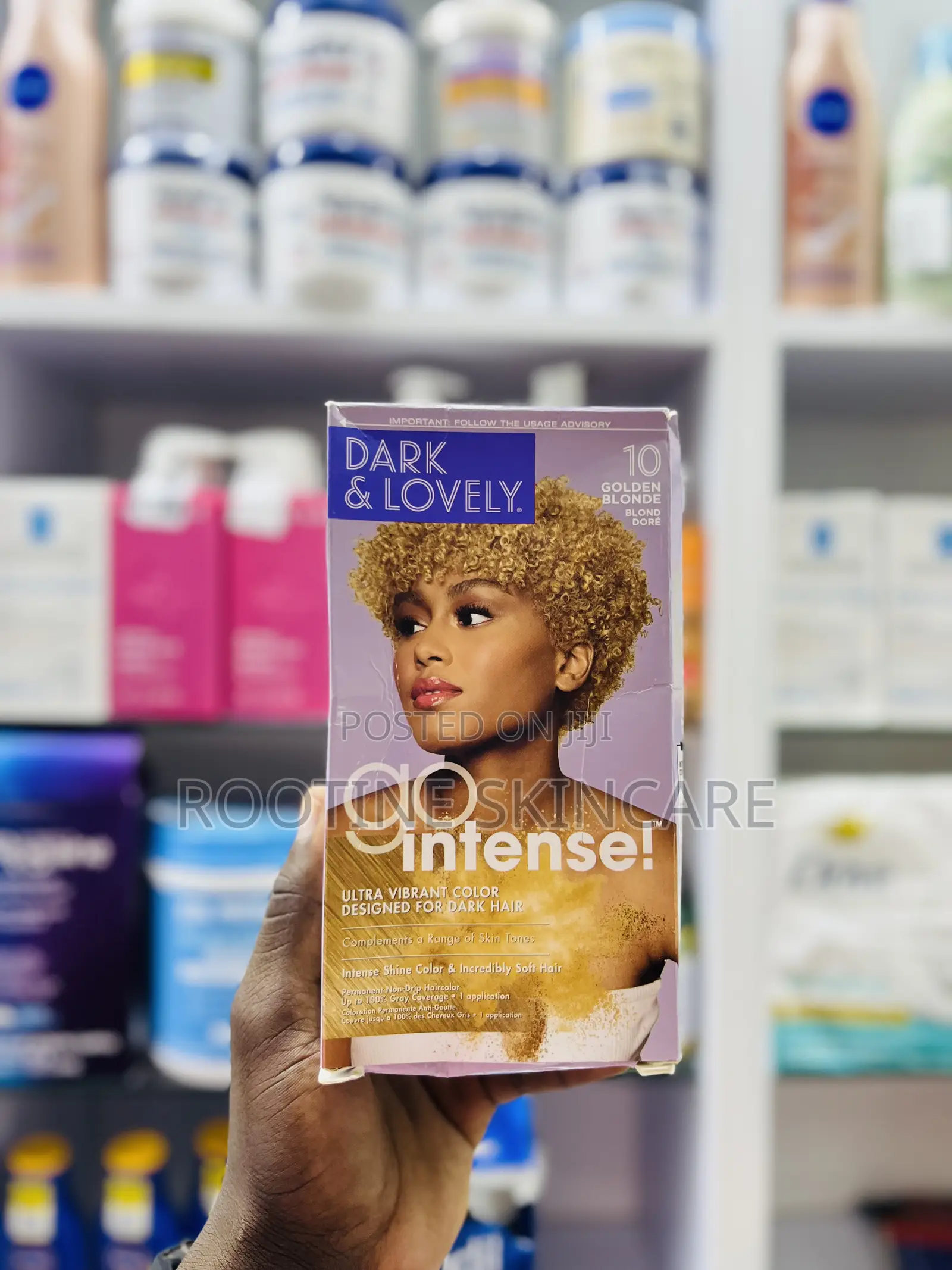 Dark Lovely Go Intense Golden Blonde Color