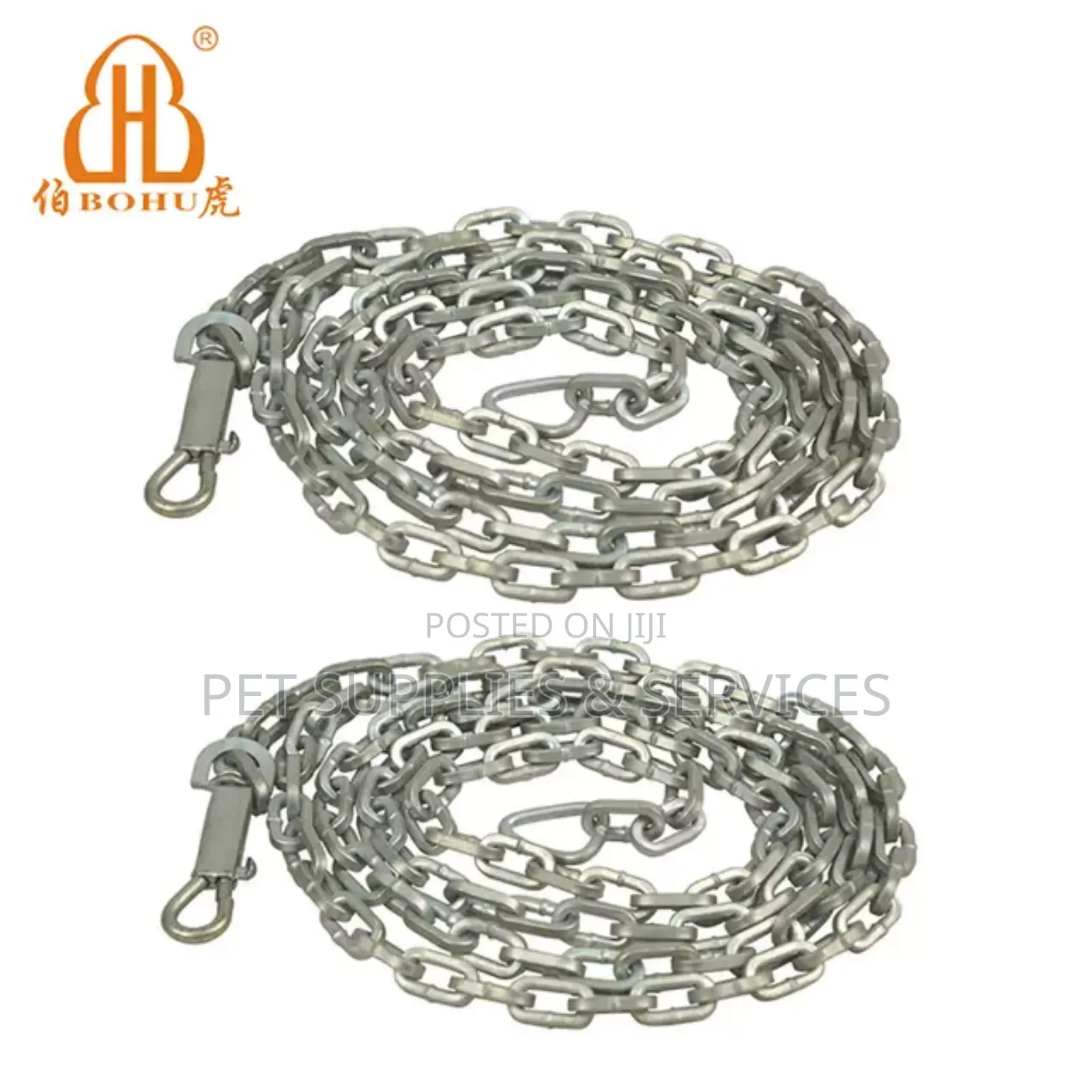 Metallic Dog Chains