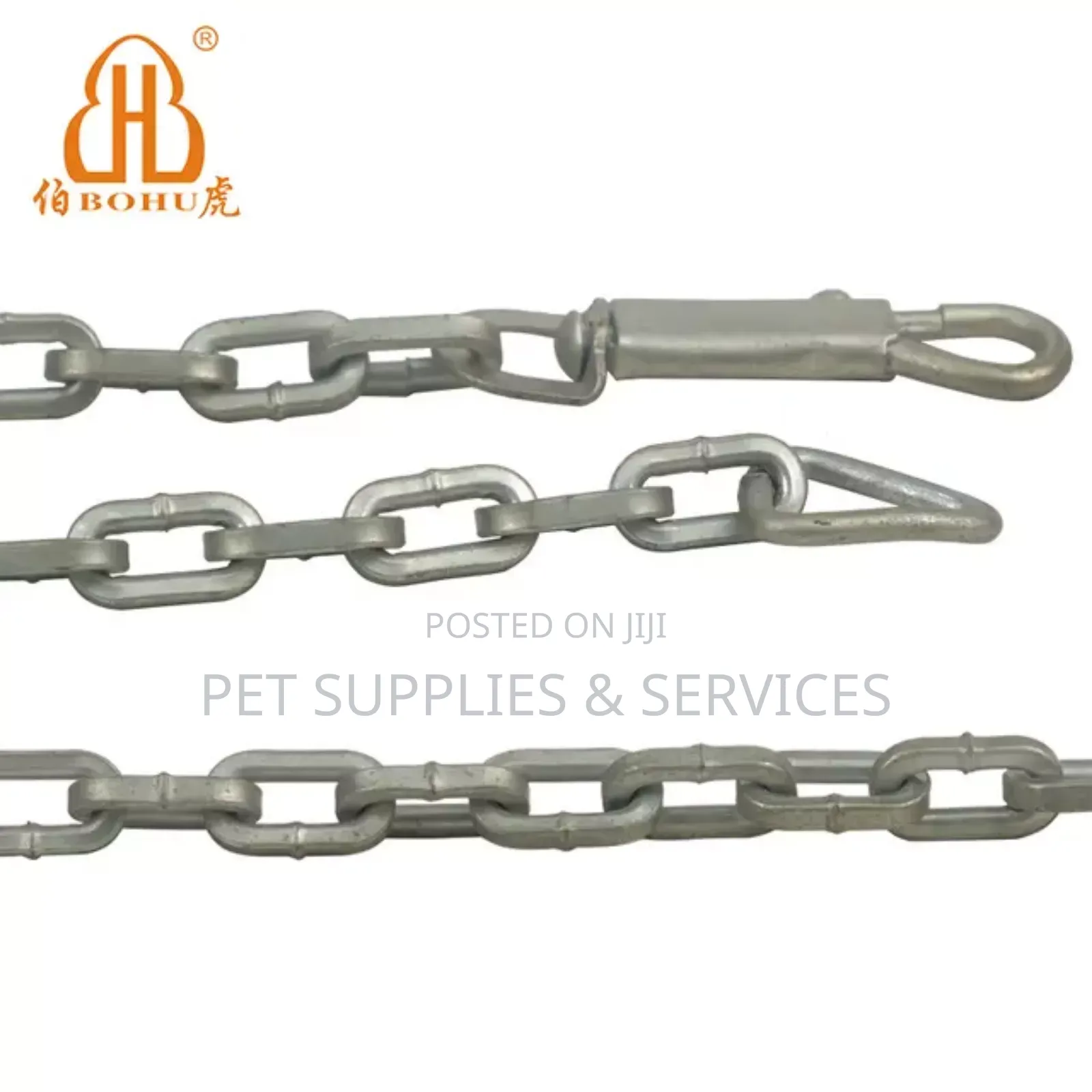 Metallic Dog Chains
