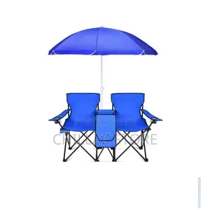 Double Folding Beach Chair.