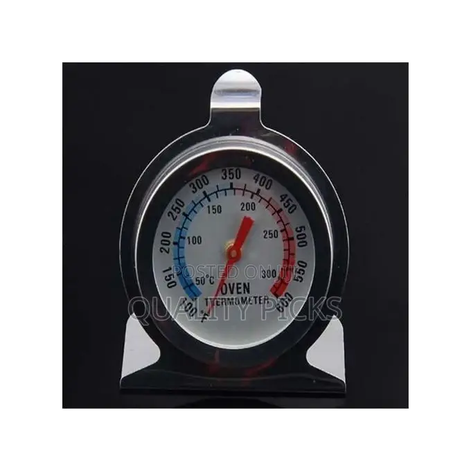 Kitchen Stainless Steel Oven Thermometer Gauge For BBQ