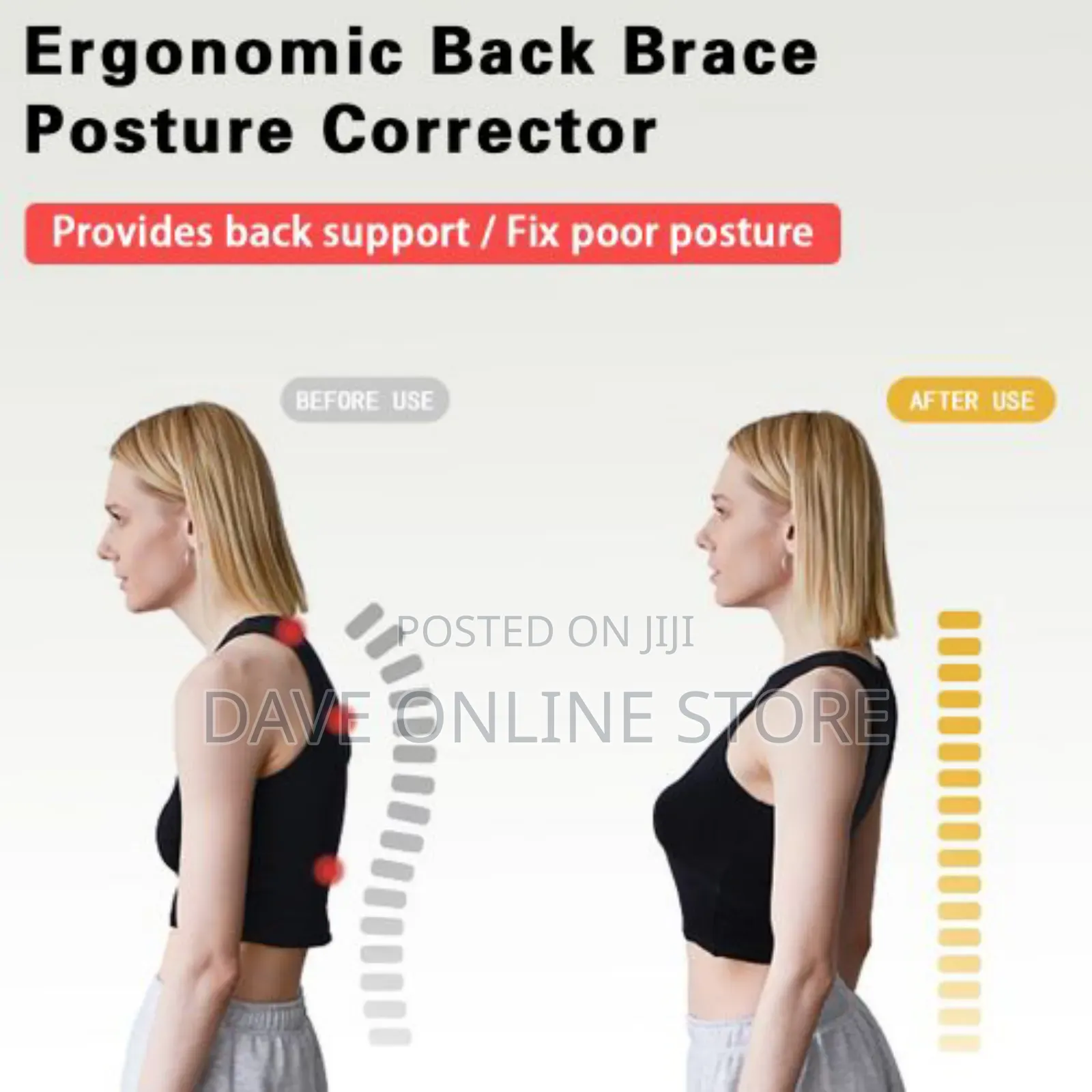 Posture Corrector Scoliosis Back Brace Spine Corset