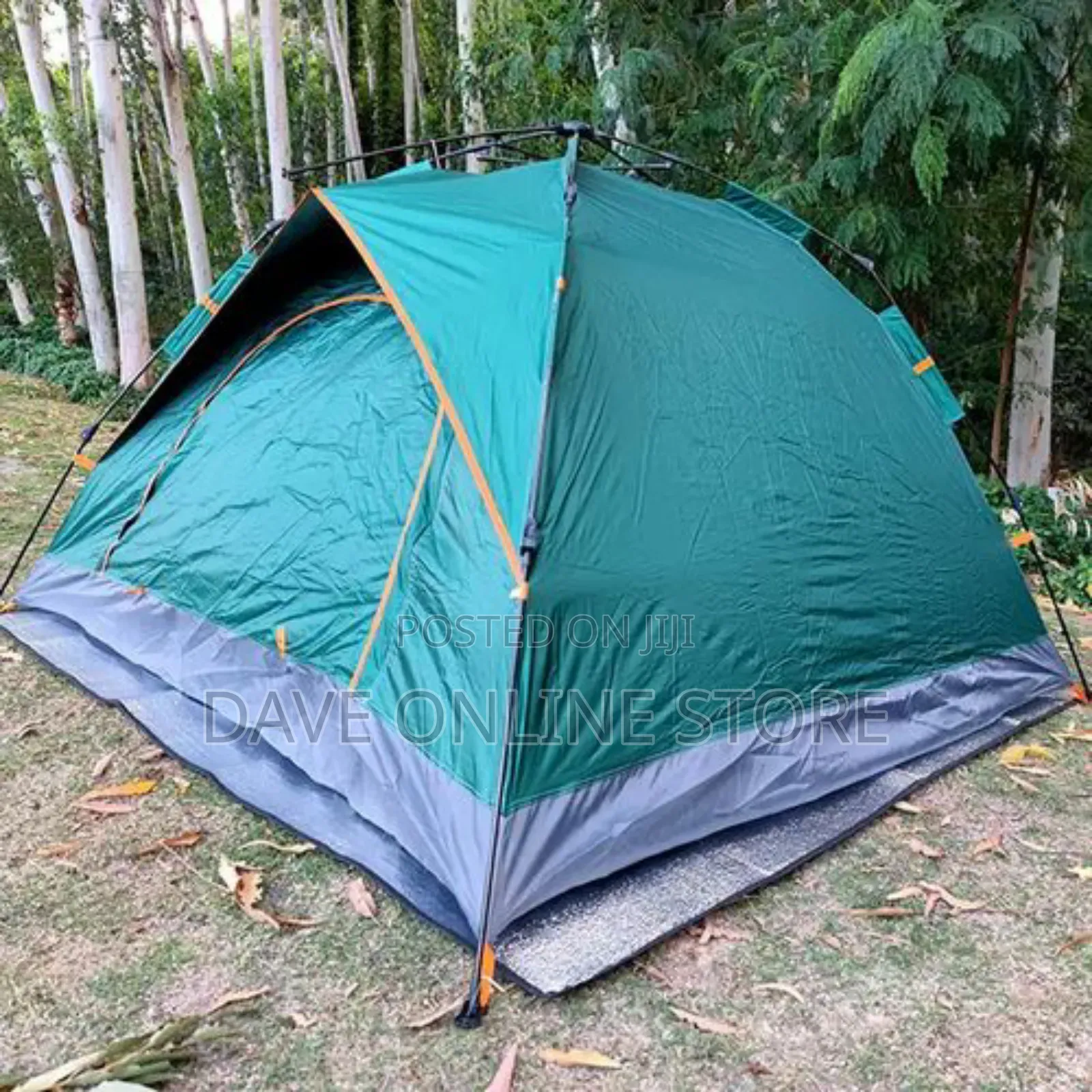 Automatic Setup Camping Tent 3 People )- Multicolor