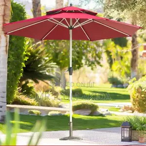 3mtrs Large Parasol Umbrella With Rooftop Overlap