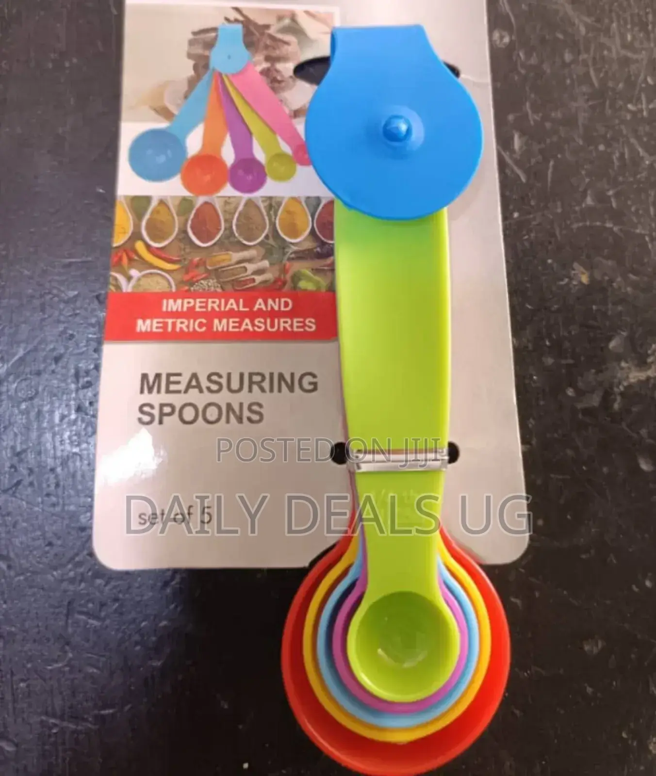 Plastic Baking Measuring Spoons