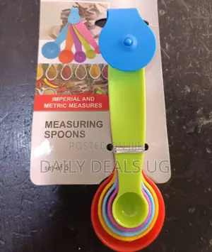 Plastic Baking Measuring Spoons