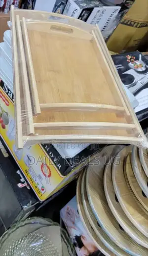 Portable Wooden Tray