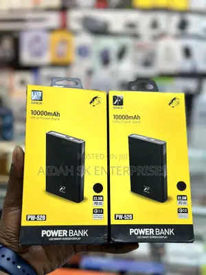 K-F Senior Power Bank Model PW-520 Capacity 10000 Mah
