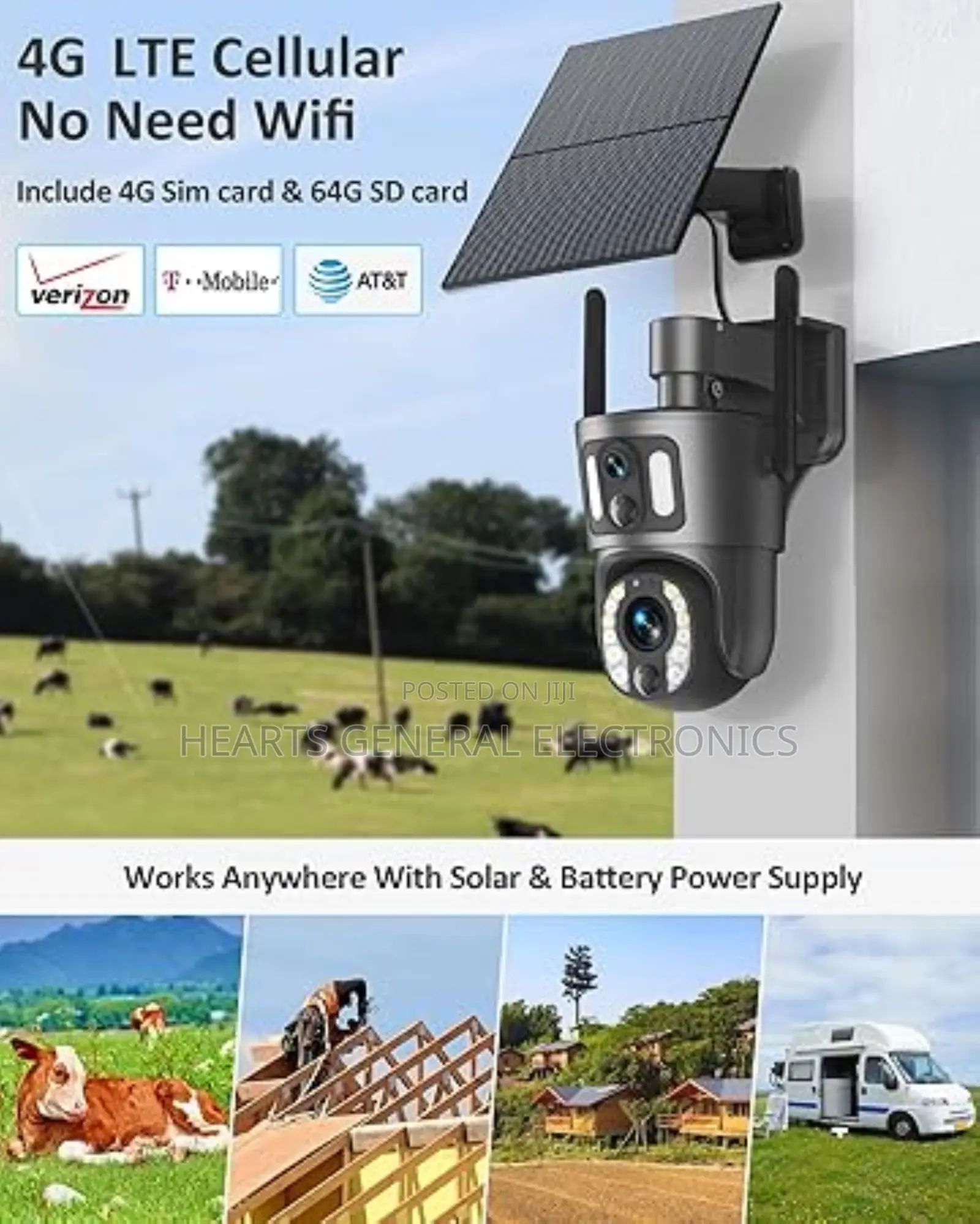 4G Solar Ultra-Hd Camera