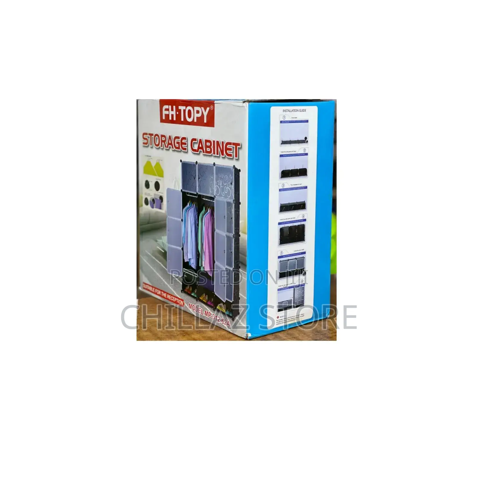 FH-TOPY 3 Columns Storage Cabinet.