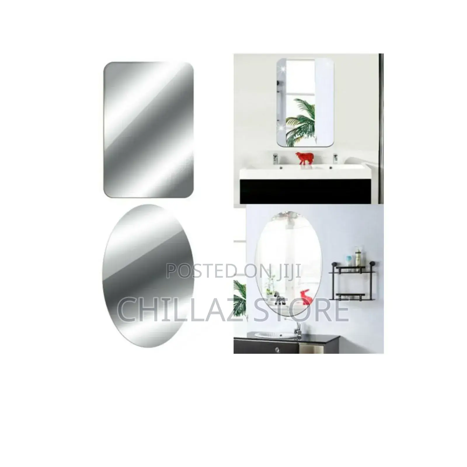 Breaker Bathroom Wall Mounted Mirror.