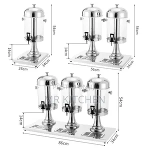 Double 8 Litres Beverage Dispenser