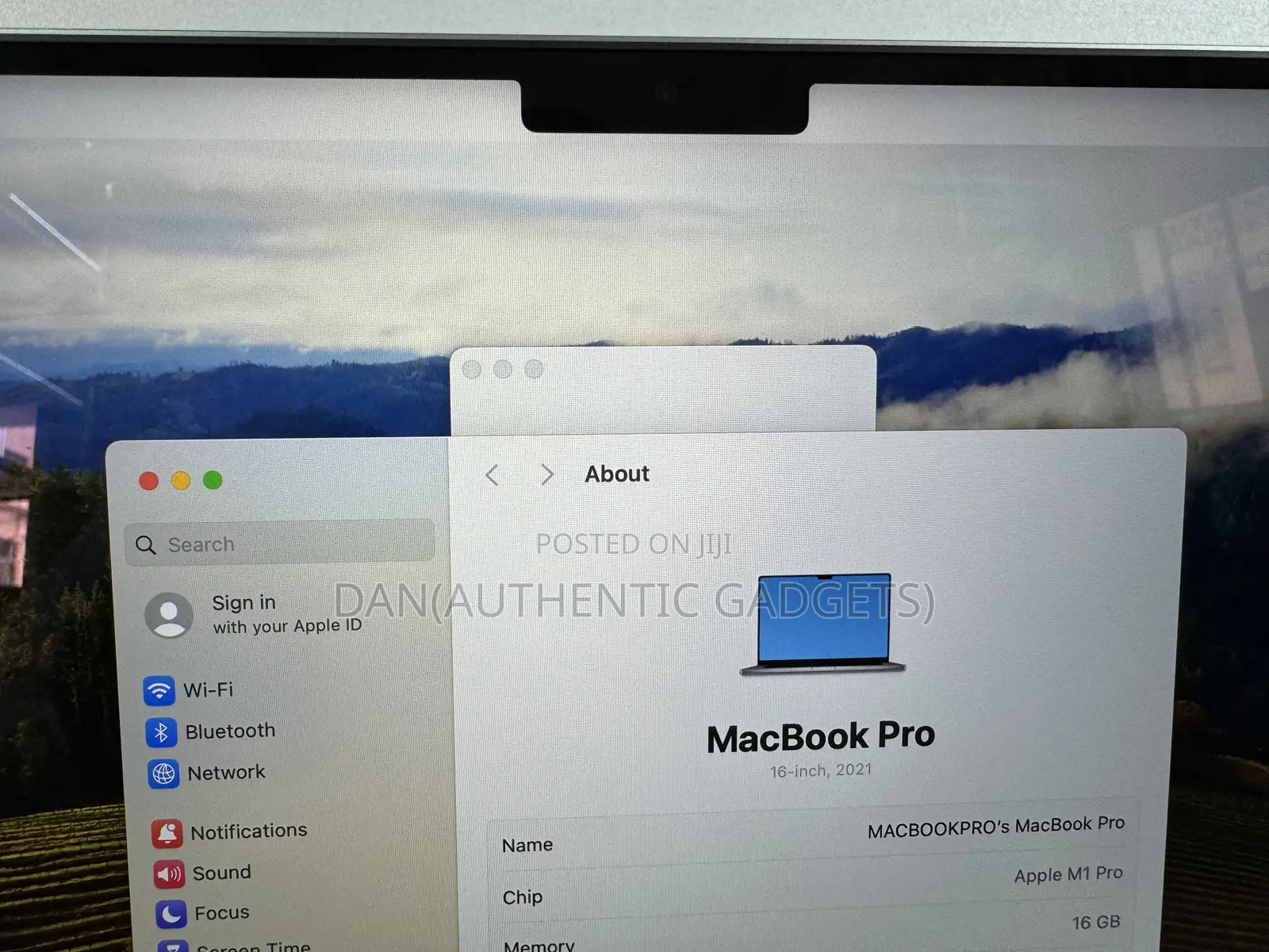 Laptop Apple MacBook Pro 2021 M1 16GB Apple M1 Pro SSD 1T