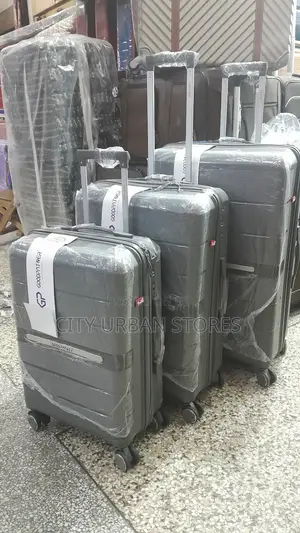Good Partner Plastic Rubber Suitcases