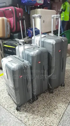 Good Partner Plastic Rubber Suitcases
