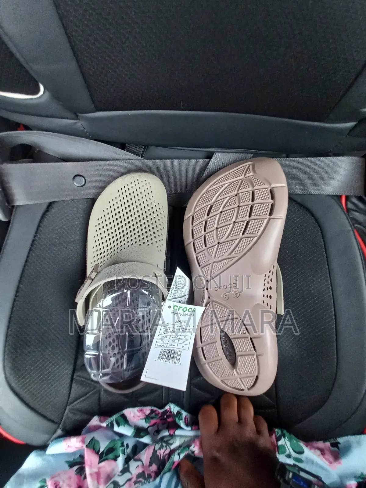 Crocs in Different Sizes