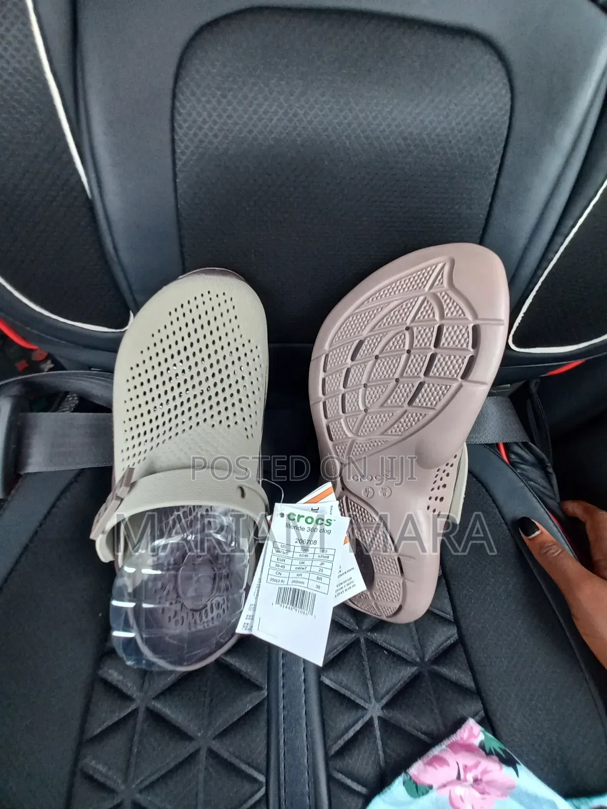 Crocs in Different Sizes