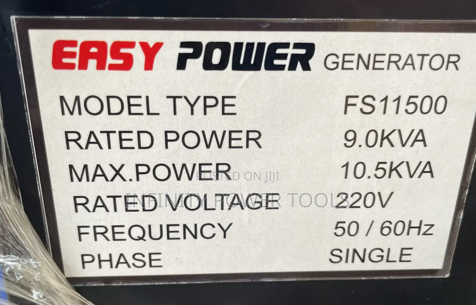Diesel Generator Infinity Series 10kva