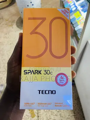 New Tecno Spark 30C 128 GB Black