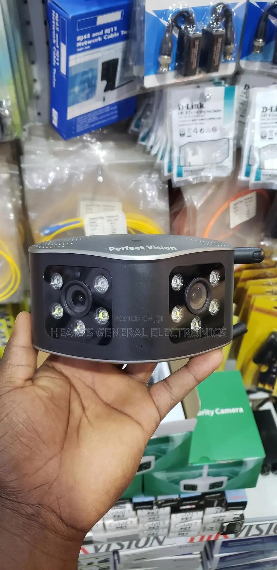Dual Lens Wifi Camera 6MP (Ultra Wide Angle)