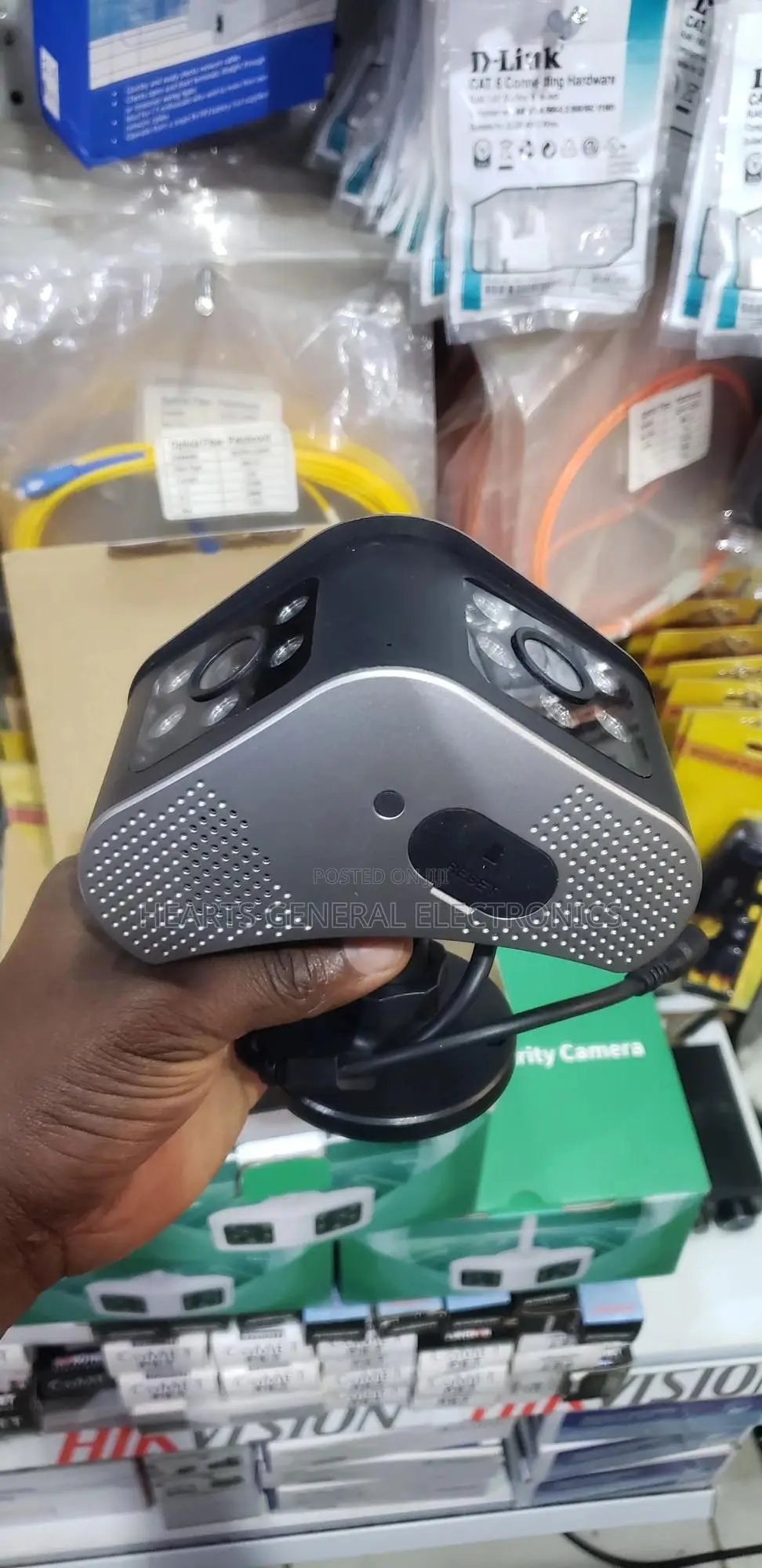 Dual Lens Wifi Camera 6MP (Ultra Wide Angle)