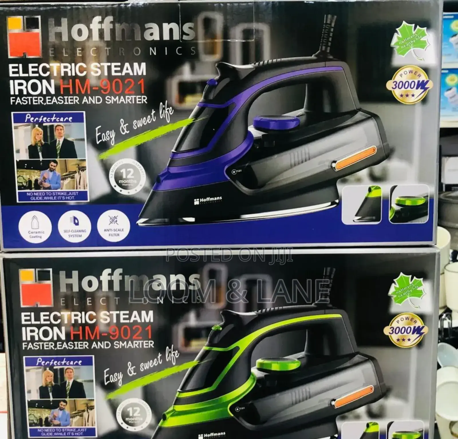 Brand New Hoffmans Electric Steam Iron