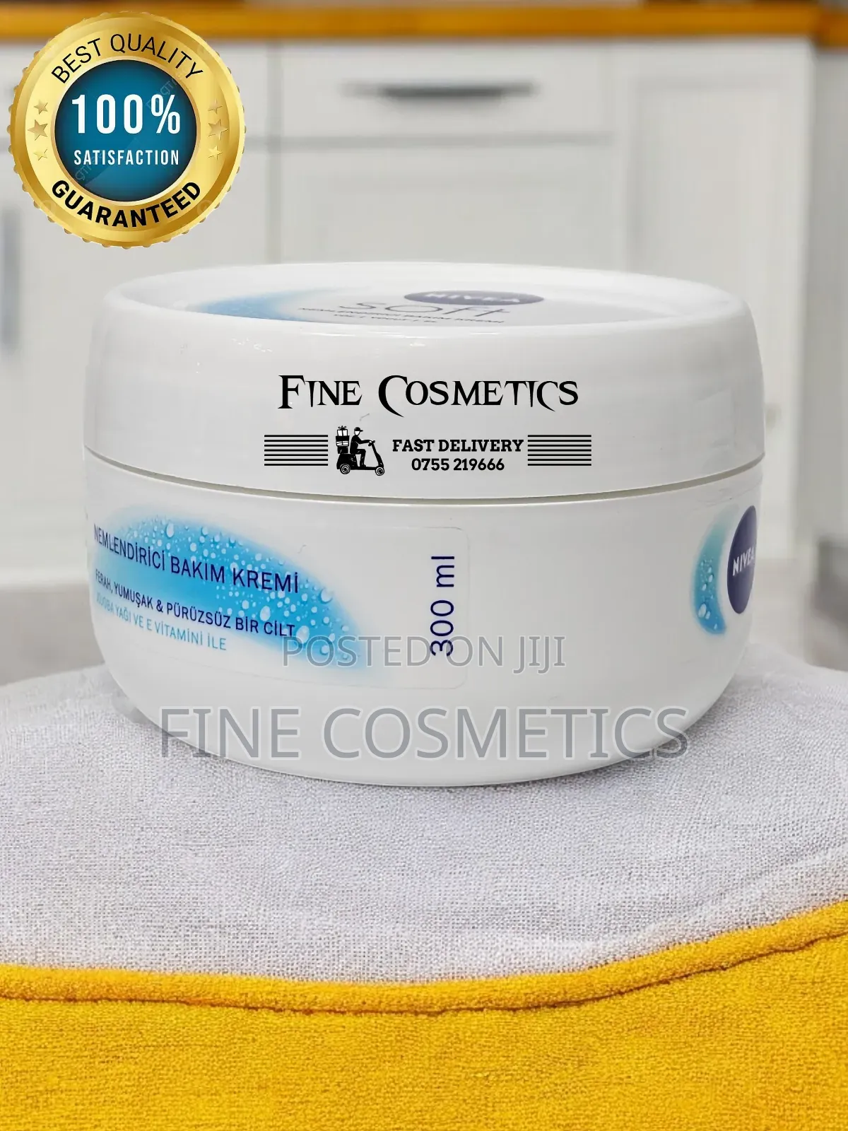ORIGINAL Nivea Soft Refreshingly Moisturizering Cream 300ml