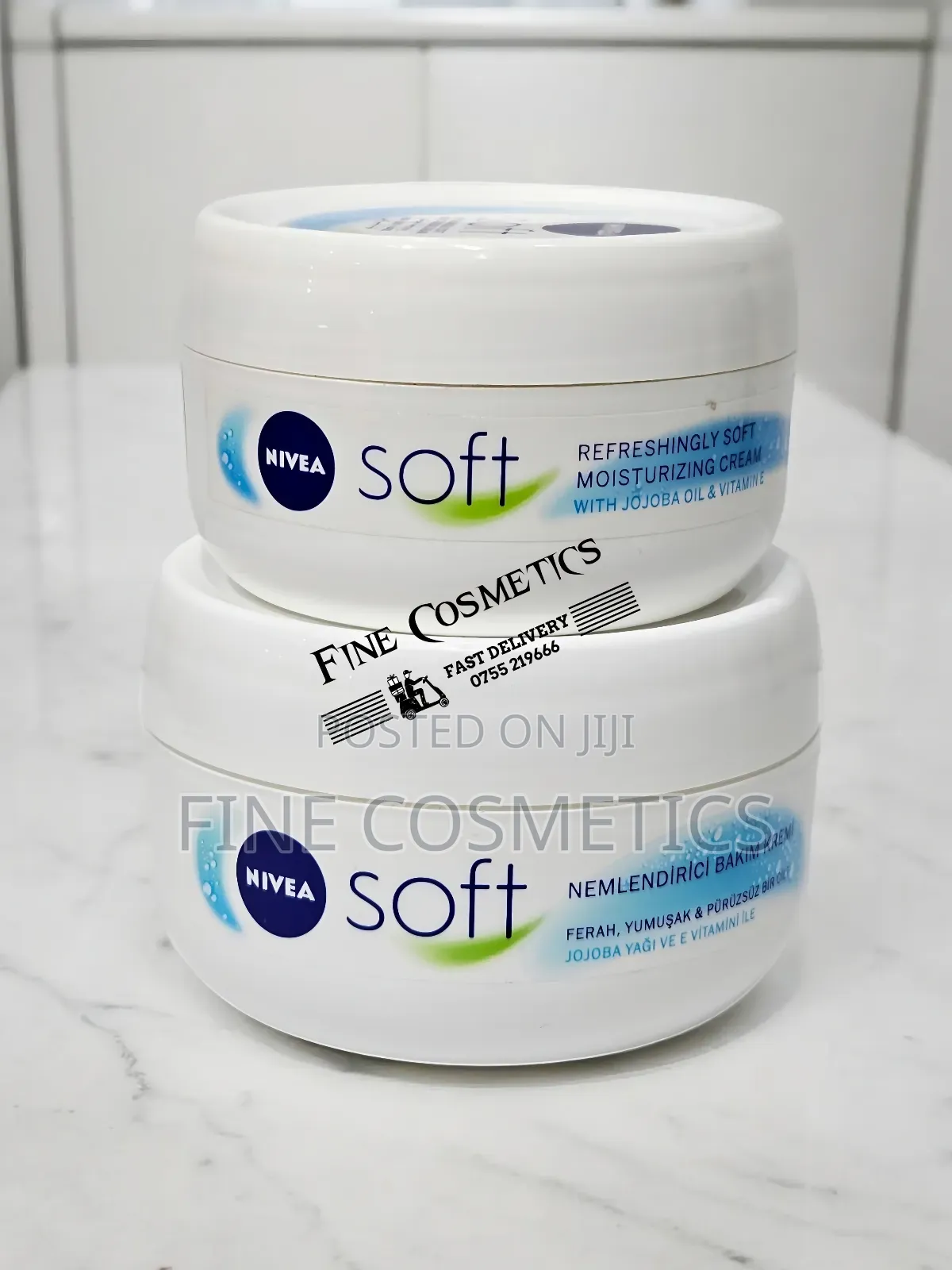 ORIGINAL Nivea Soft Refreshingly Moisturizering Cream 300ml